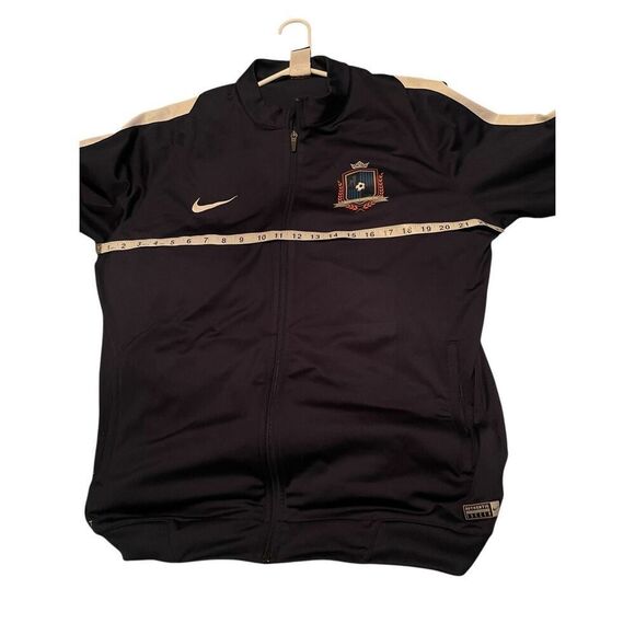 Nike Mens Blue Dri-Fit Madison United Full Zip Soccer Jacket Size XL - Picture 3 of 13